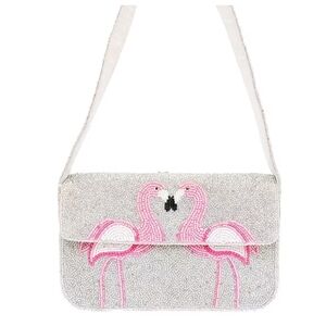 Beaded Clutch with Magnetic Snap